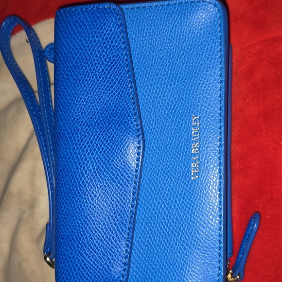 Coastal Blue Card Holder by Vera Bradley - Picture 1 of 9